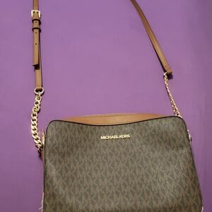 Michael Kors Brown Crossbody Bag